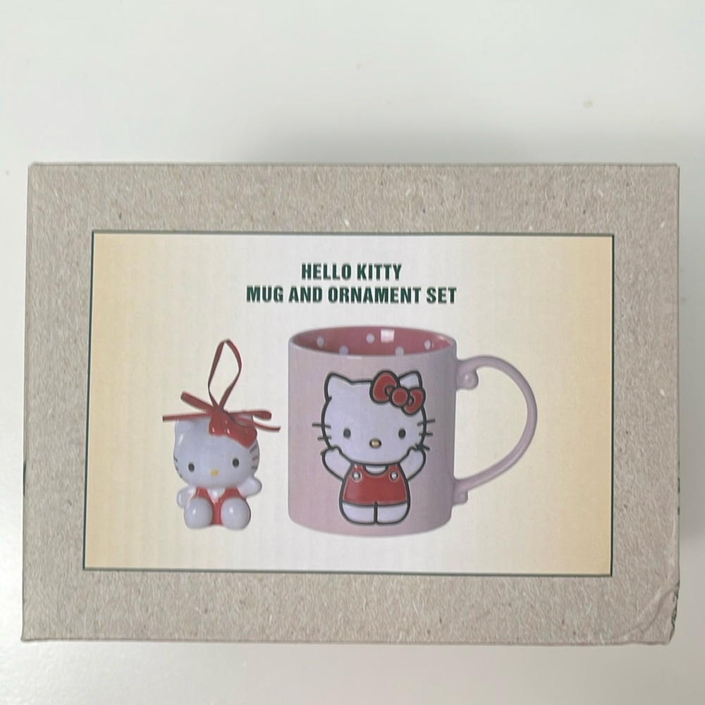 Hello Kitty Mug and Ornament Set